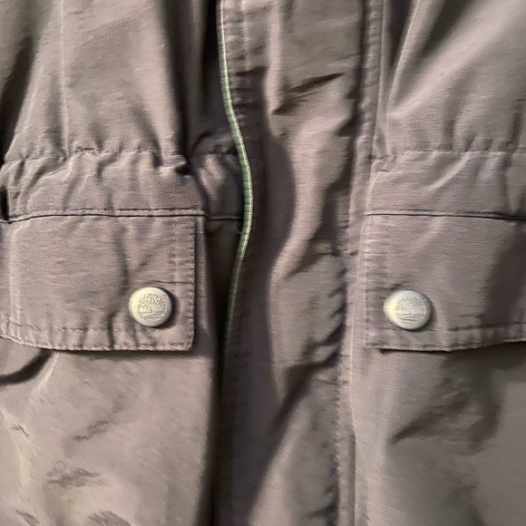 TIMBERLAND Weathergear Men’s Navy Blue Hoodie Jacket Size L - Picture 5 of 5